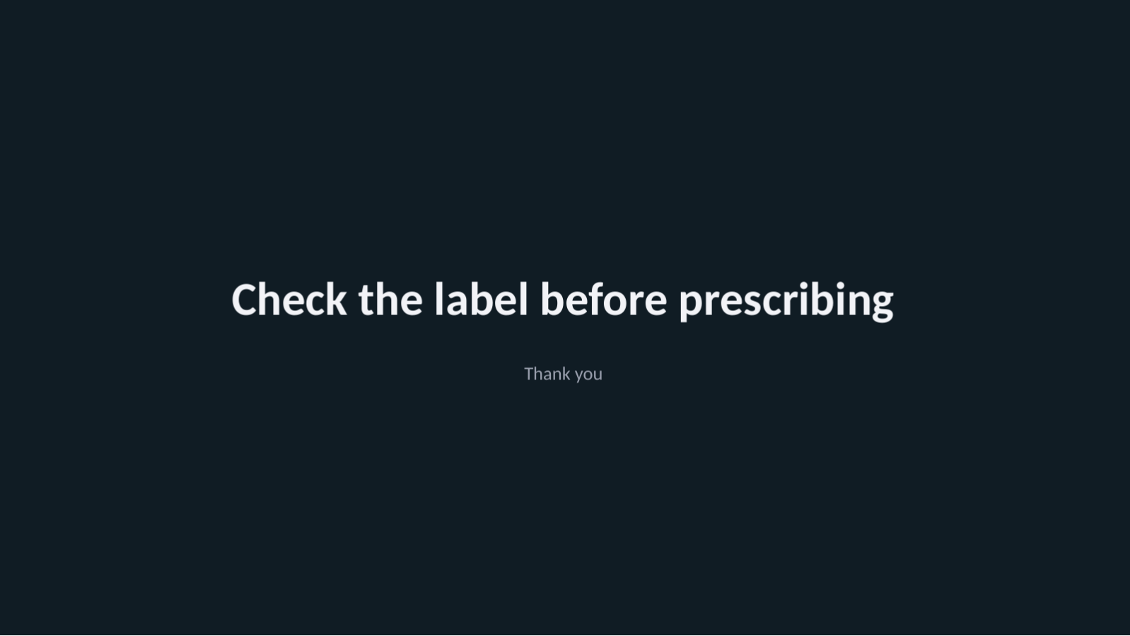 Slide 10 — Pharmaceutical Product Deck