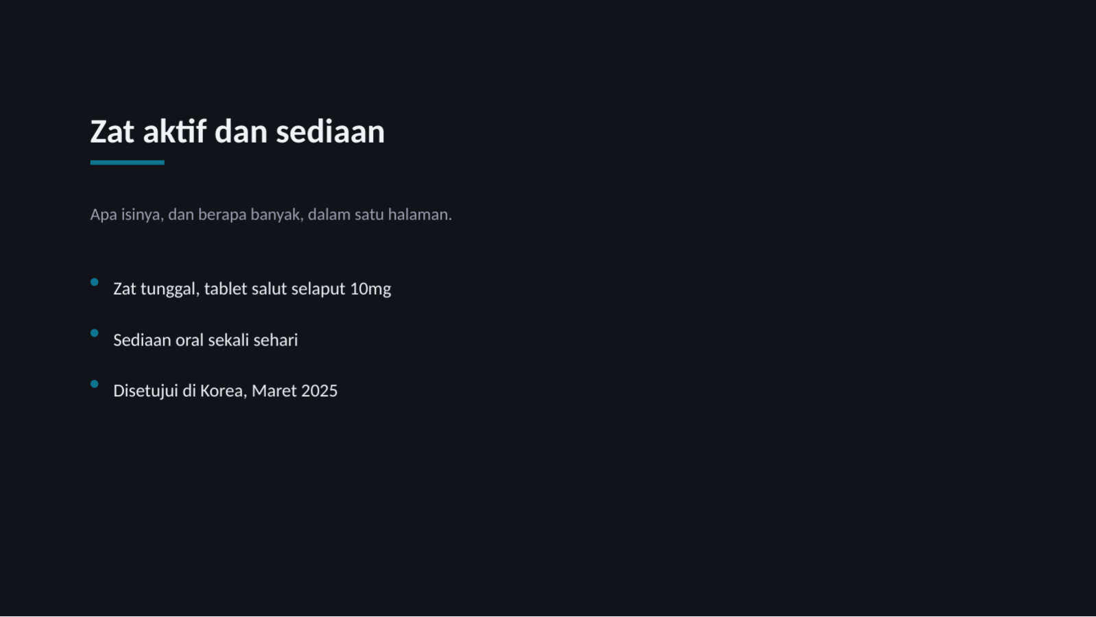 Slide 4 — Perkenalan produk farmasi