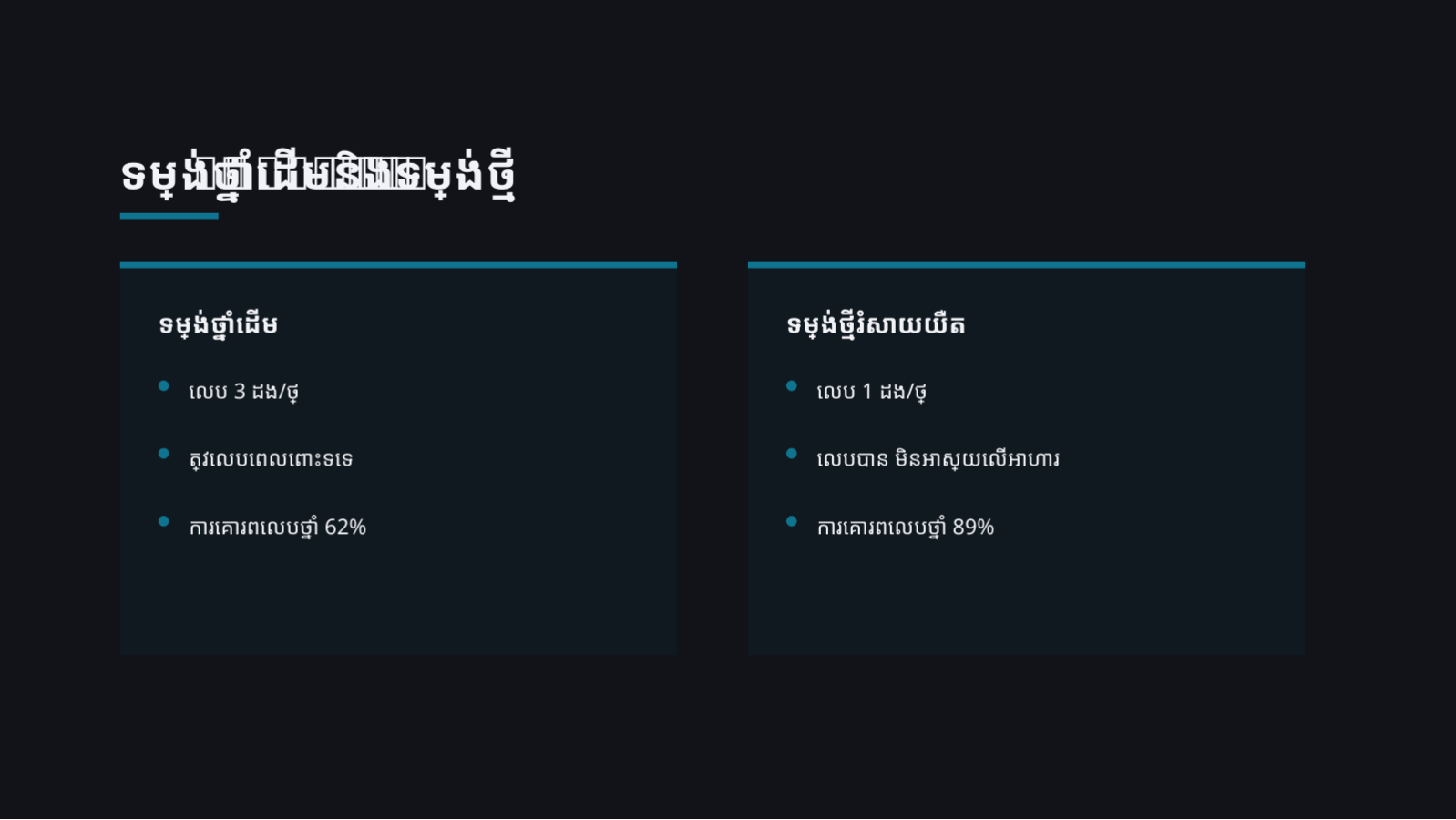 ស្លាយ 7 — ឯកសារណែនាំផលិតផលឱសថ