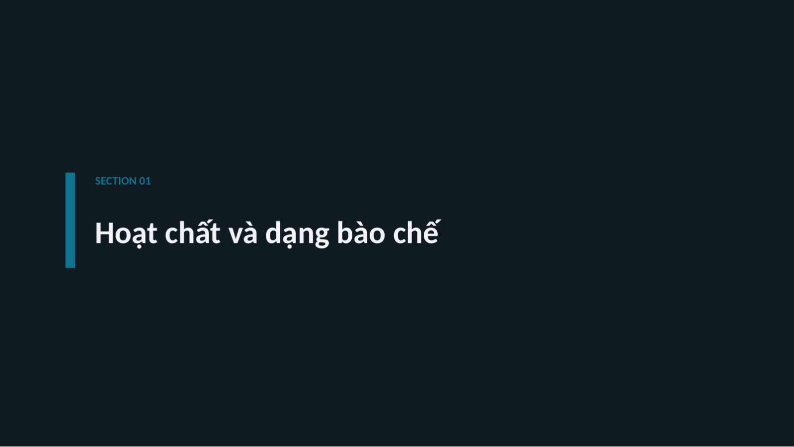 Trang chiếu 3 — Giới thiệu sản phẩm dược