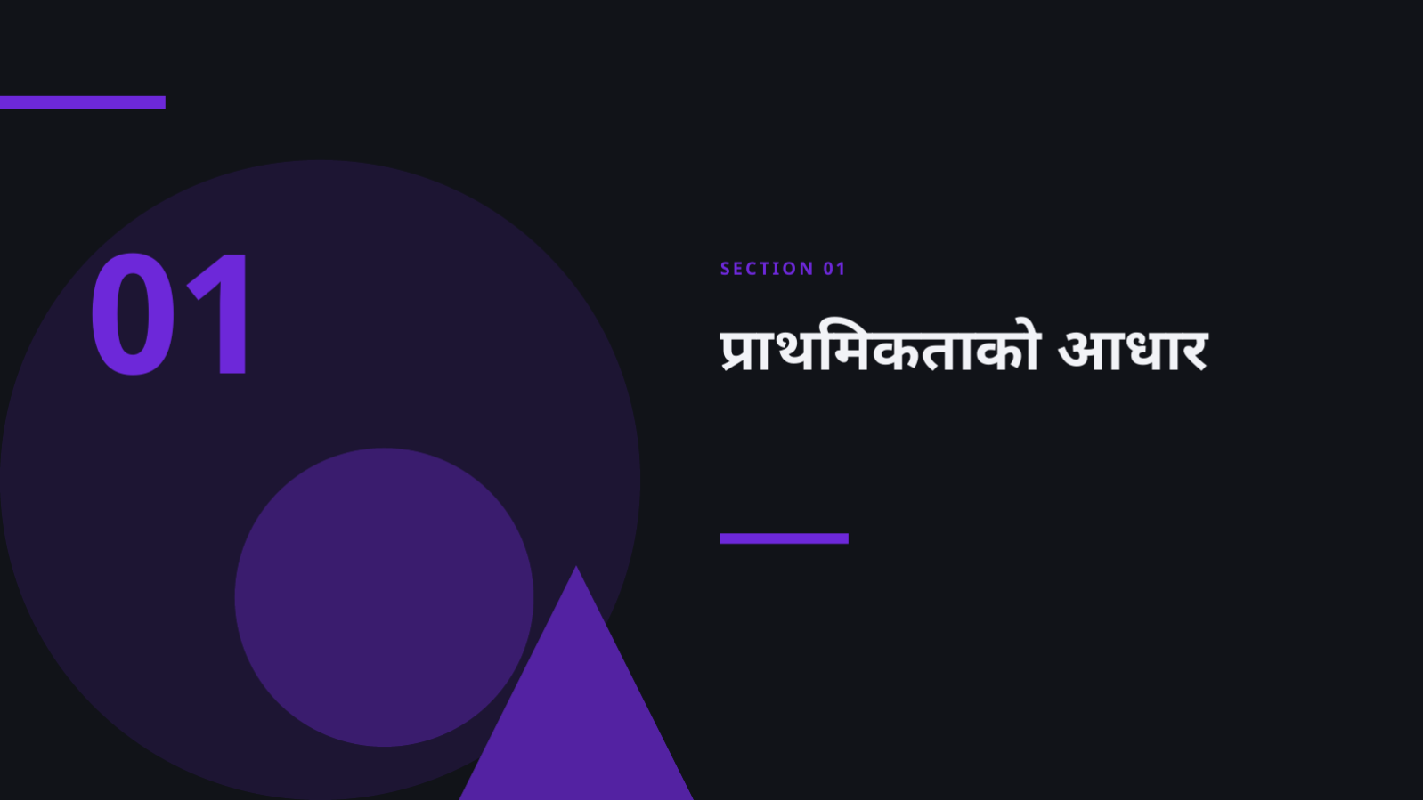 स्लाइड 3 — उत्पादन रोडम्याप प्रस्तुति