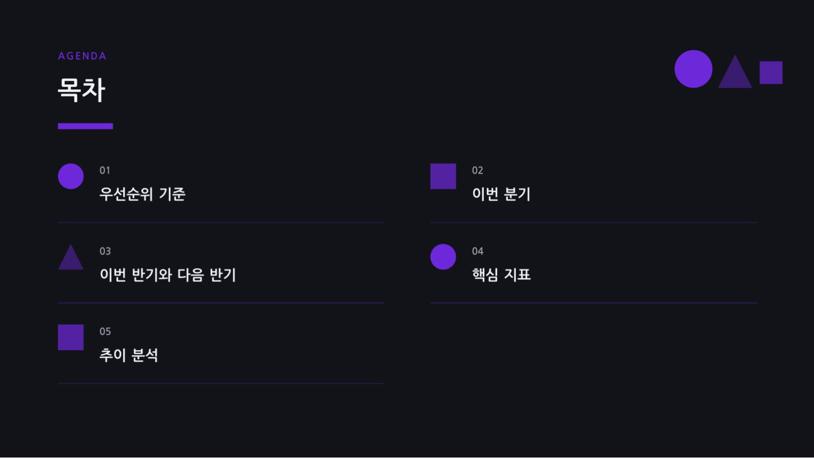 슬라이드 2 — 제품 로드맵 발표