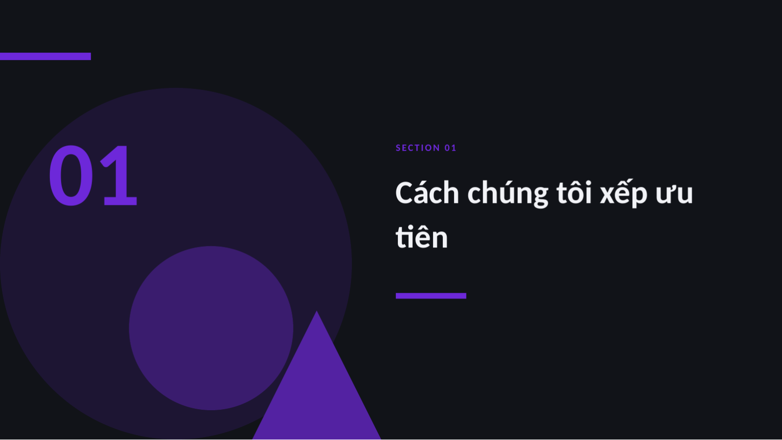 Trang chiếu 3 — Trình bày lộ trình sản phẩm