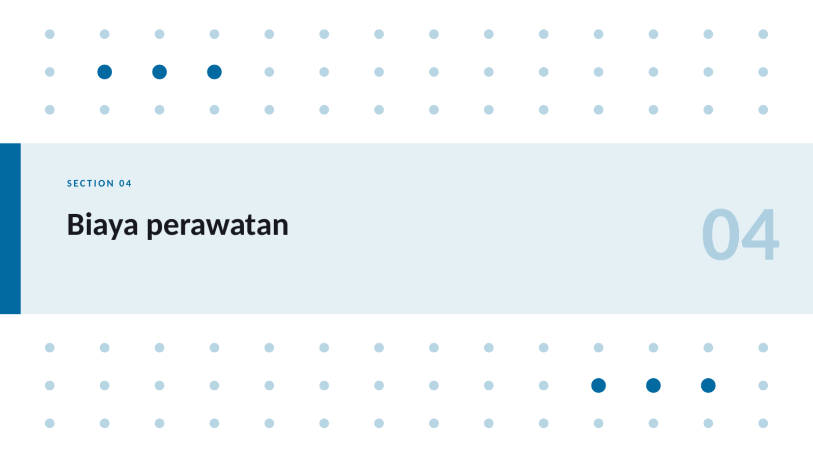 Slide 9 — Materi panduan layanan gigi