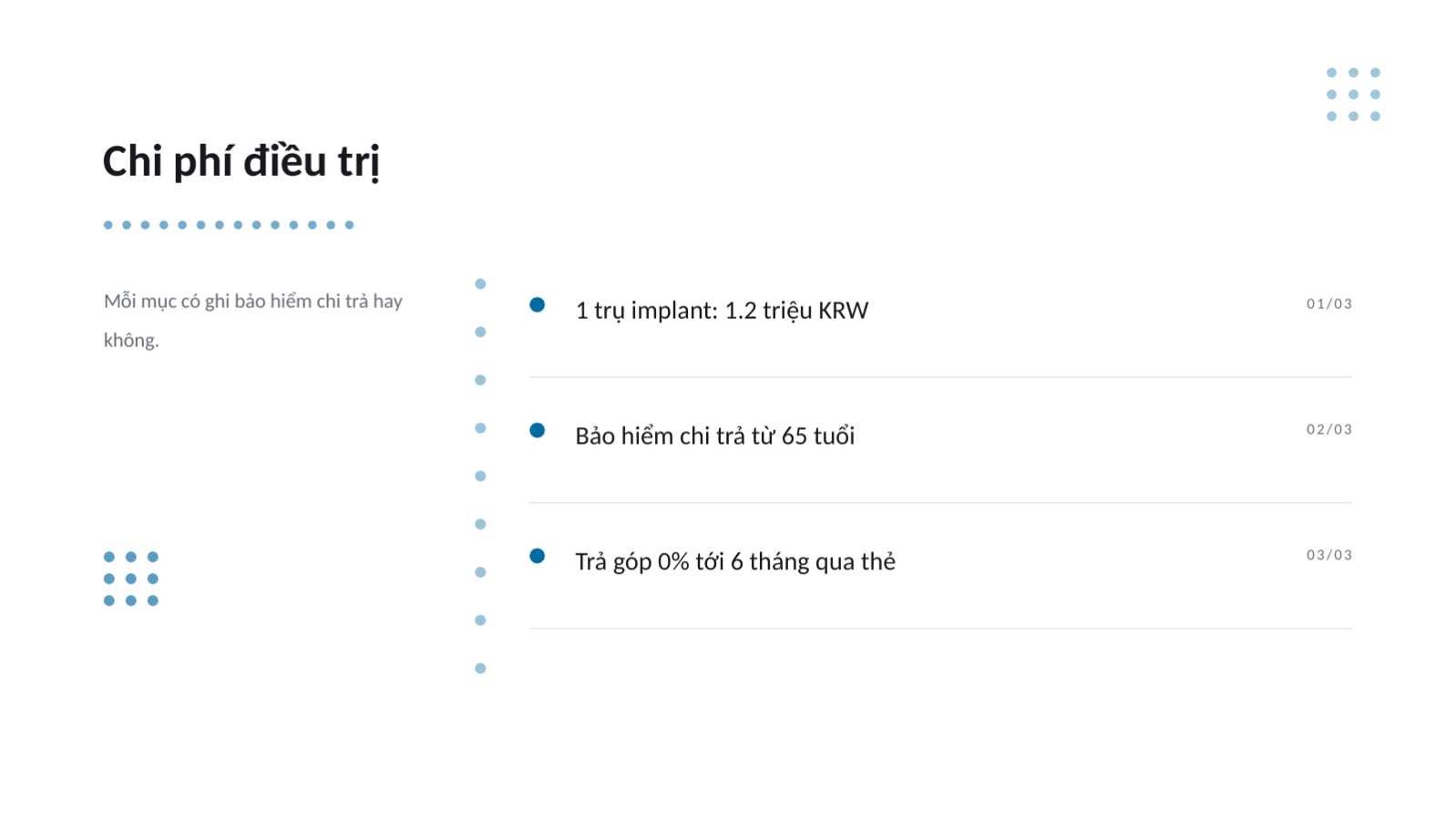 Trang chiếu 10 — Tài liệu hướng dẫn khám nha khoa