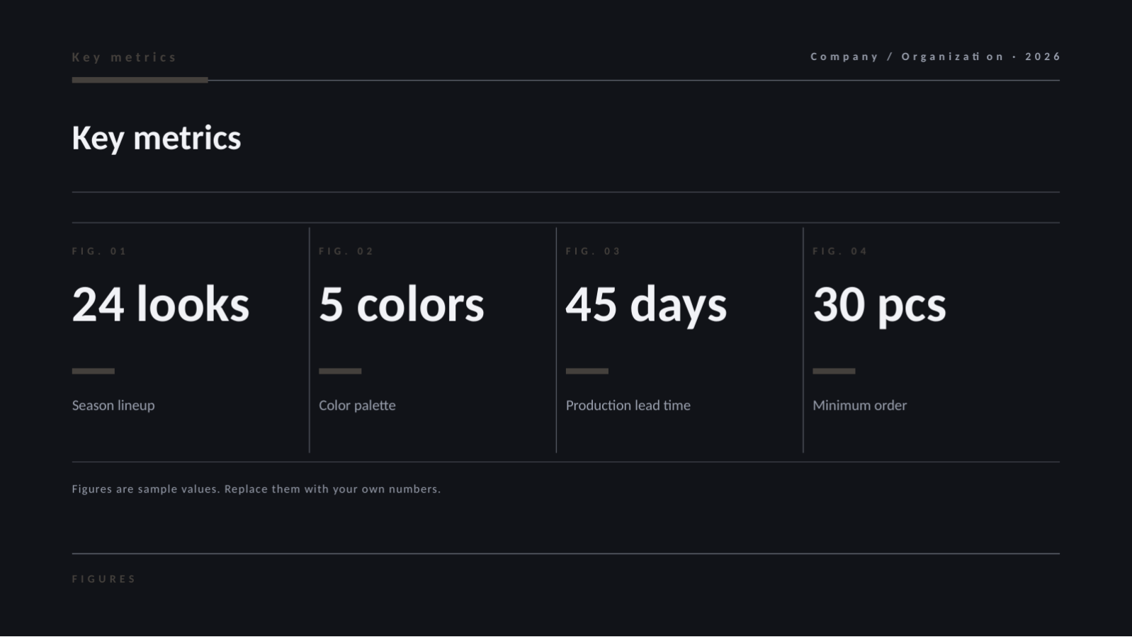 Slide 10 — Fashion Lookbook Deck