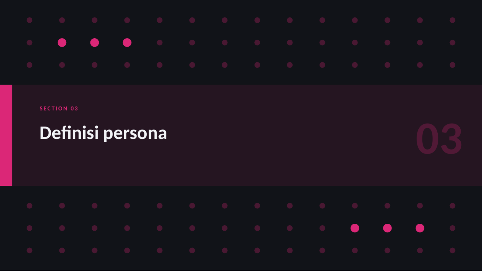 Slide 7 — Definisi persona pelanggan