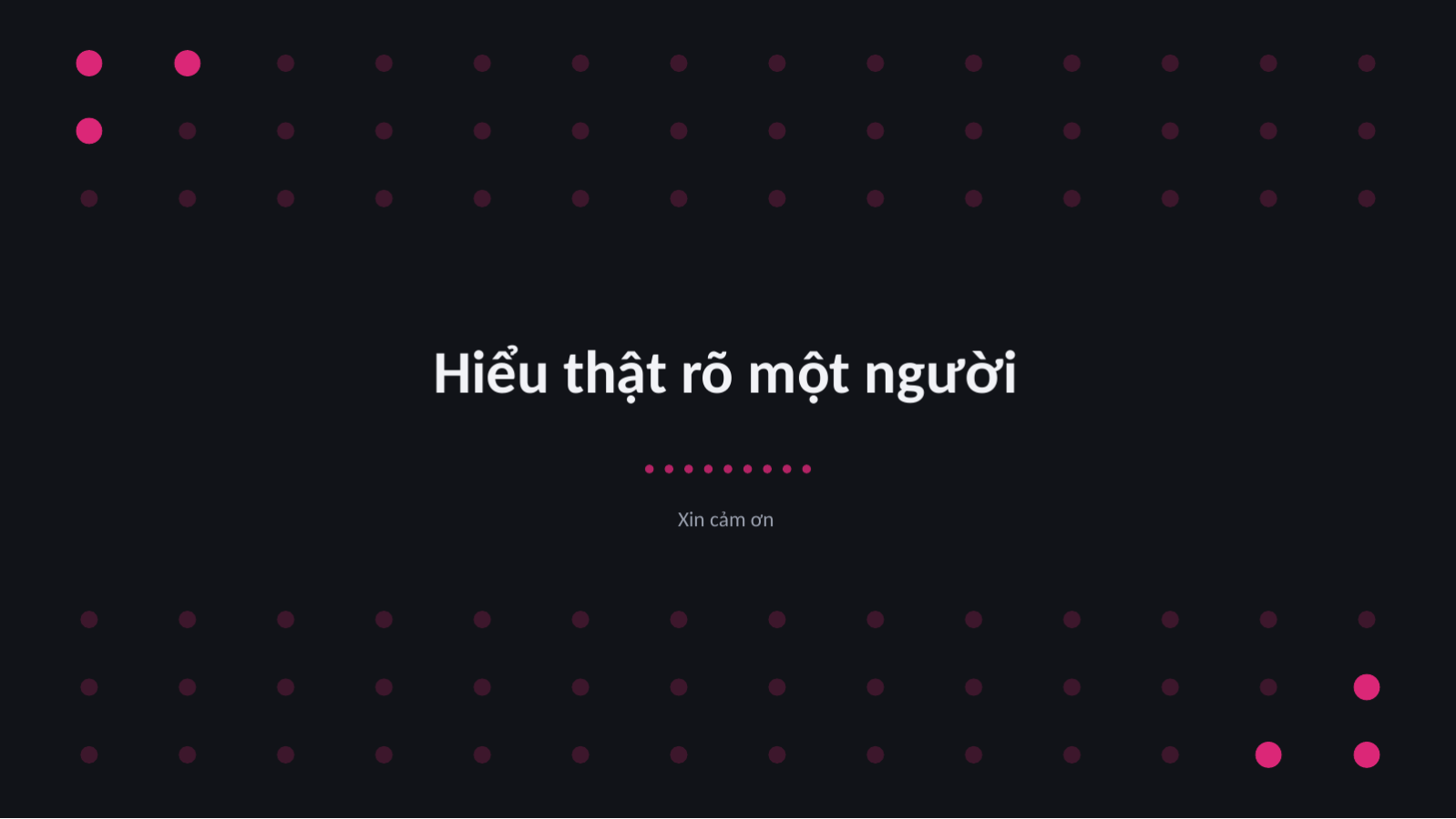 Trang chiếu 12 — Bản định nghĩa chân dung khách hàng