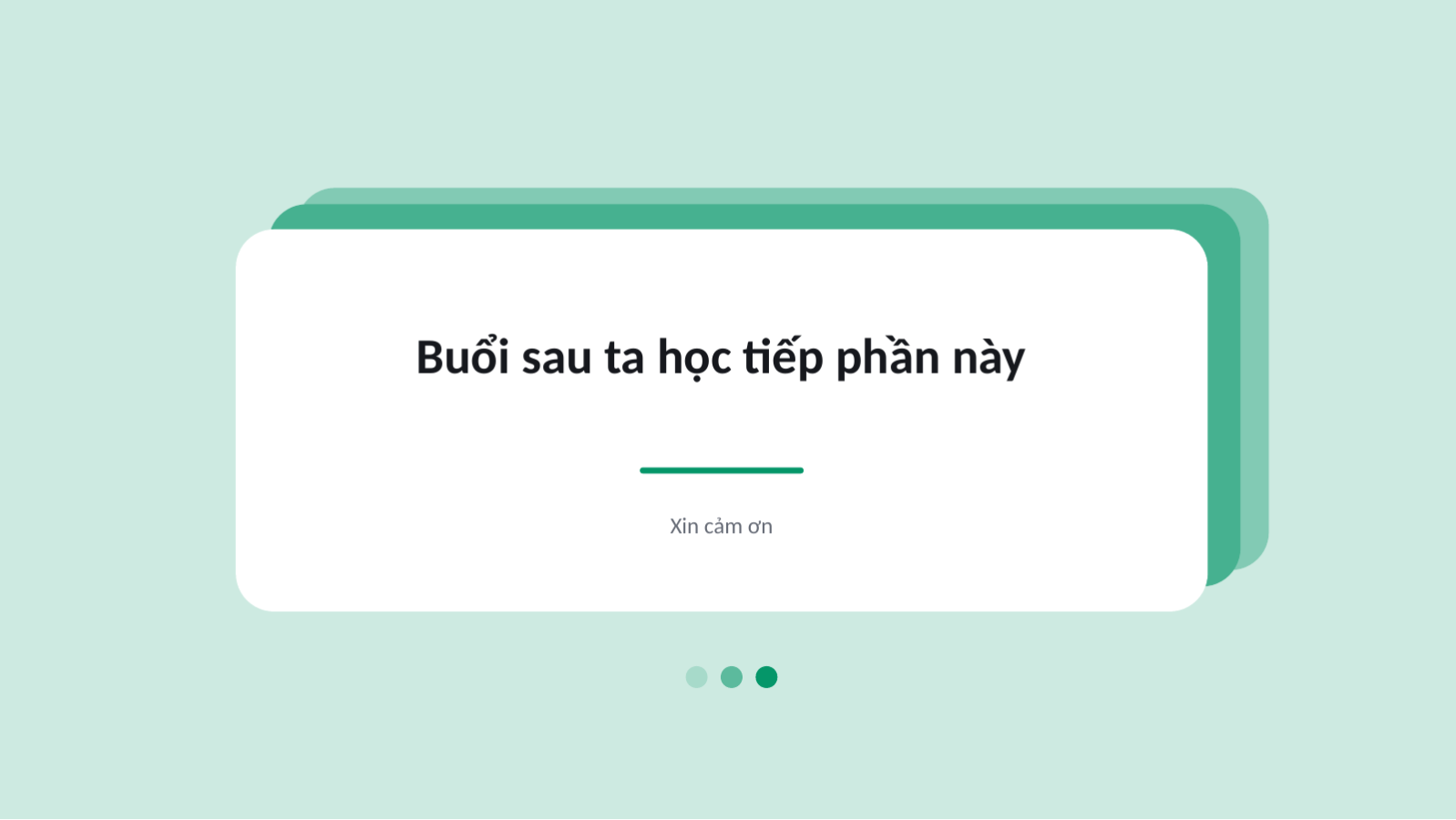 Trang chiếu 10 — Mẫu tài liệu bài giảng và đào tạo