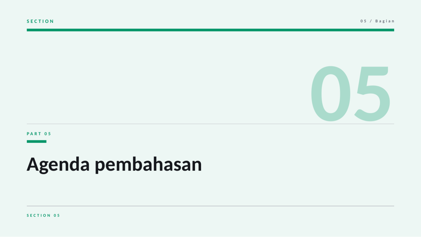 Slide 11 — Materi rapat guru dan staf