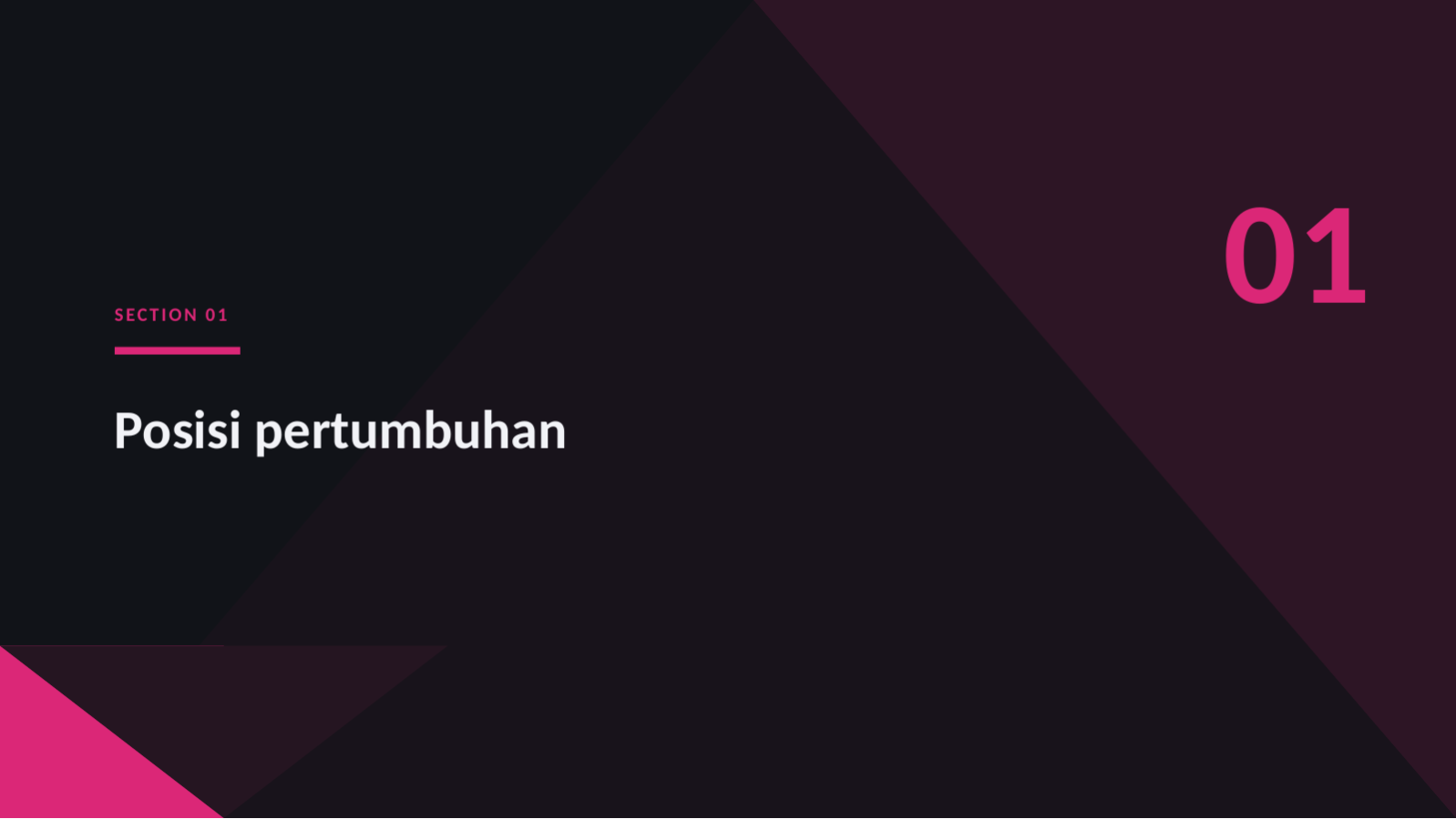 Slide 3 — Presentasi strategi pertumbuhan