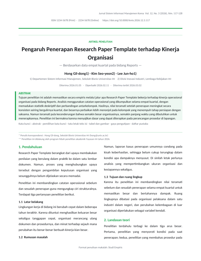 Halaman 1 — Format penulisan makalah