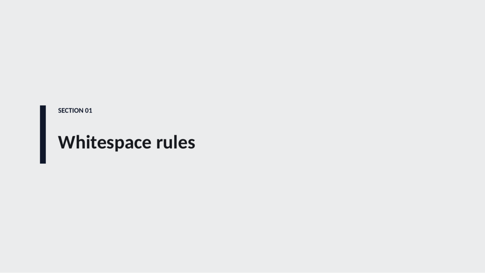 Slide 3 — Minimal Portfolio Template