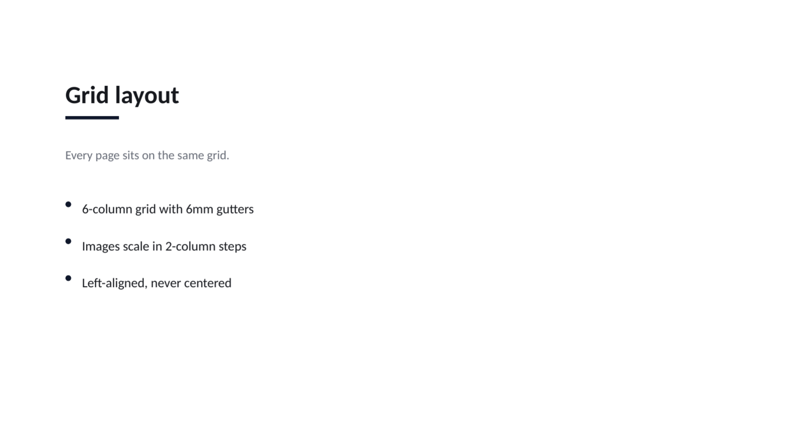 Slide 6 — Minimal Portfolio Template