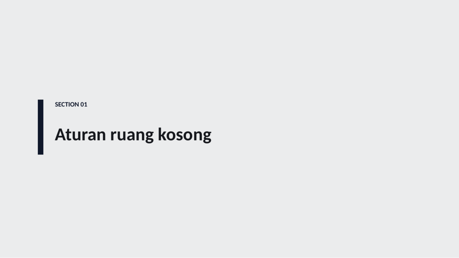Slide 3 — Templat portofolio minimalis