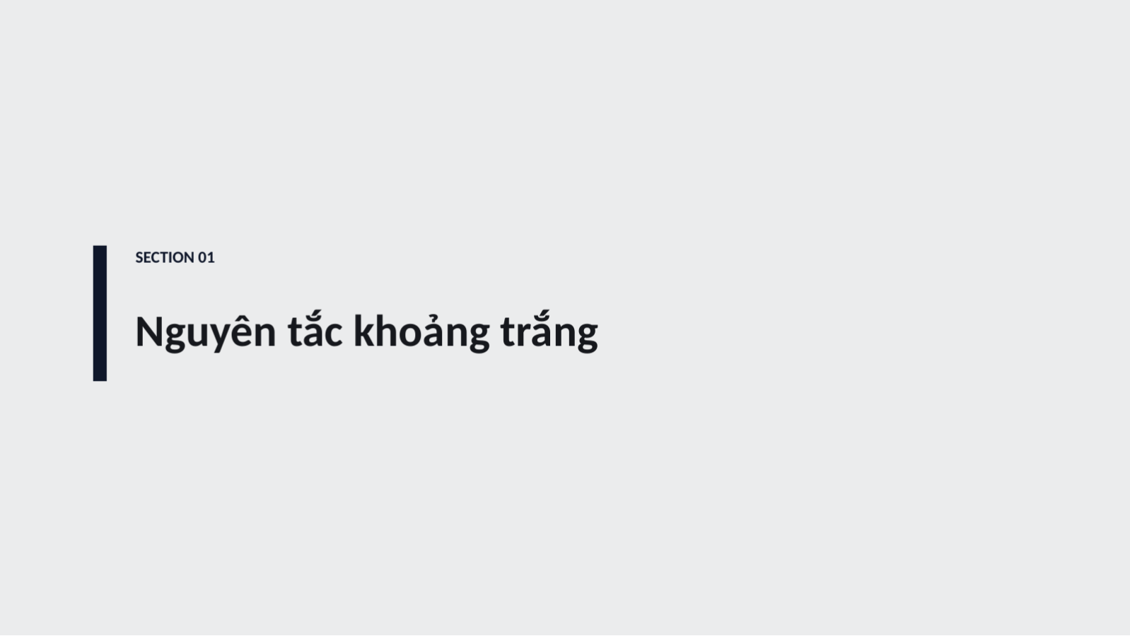 Trang chiếu 3 — Mẫu portfolio tối giản