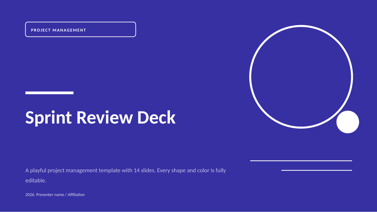 Slide 1 — Sprint Review Deck