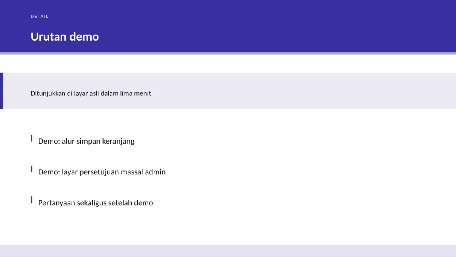 Slide 10 — Materi tinjauan sprint