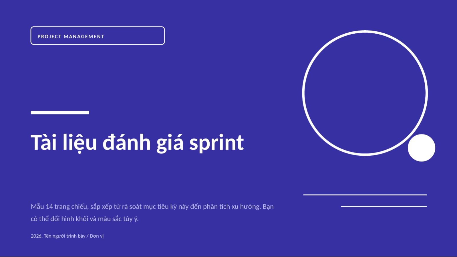 Trang chiếu 1 — Tài liệu đánh giá sprint