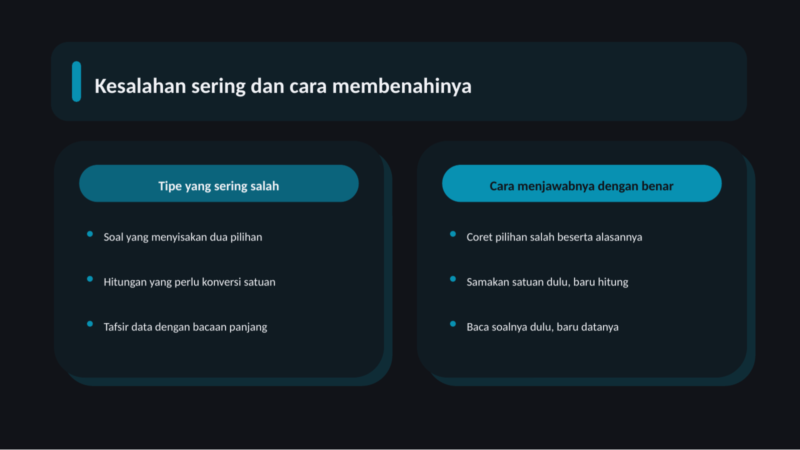 Slide 7 — Materi rangkuman persiapan ujian