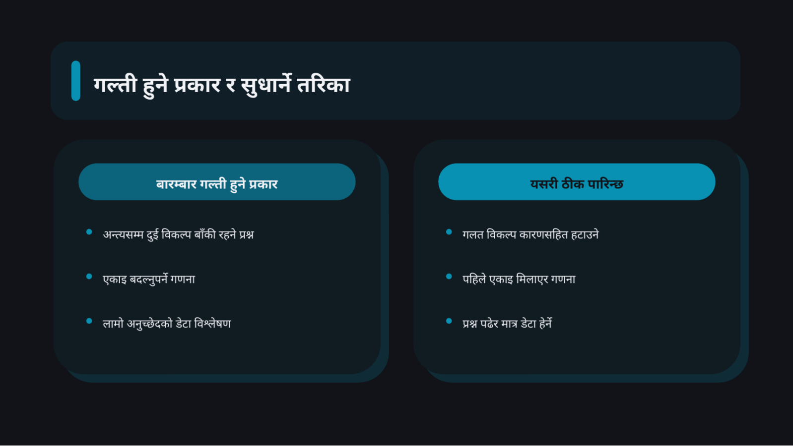 स्लाइड 7 — परीक्षा तयारी सामग्री