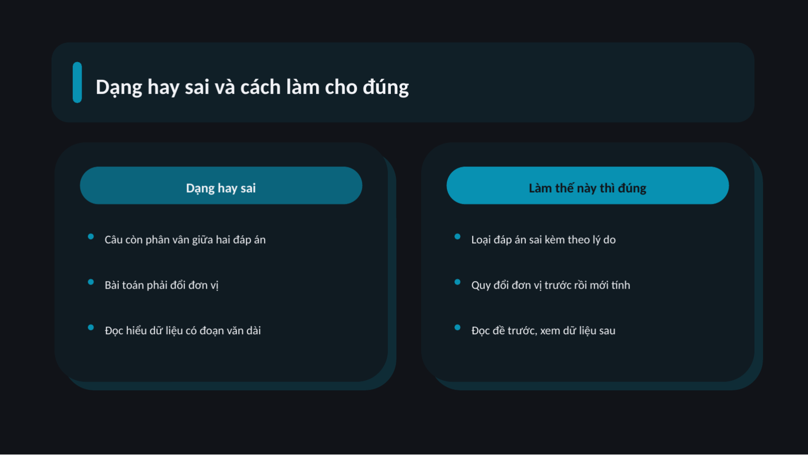 Trang chiếu 7 — Tài liệu ôn tập trước kỳ thi