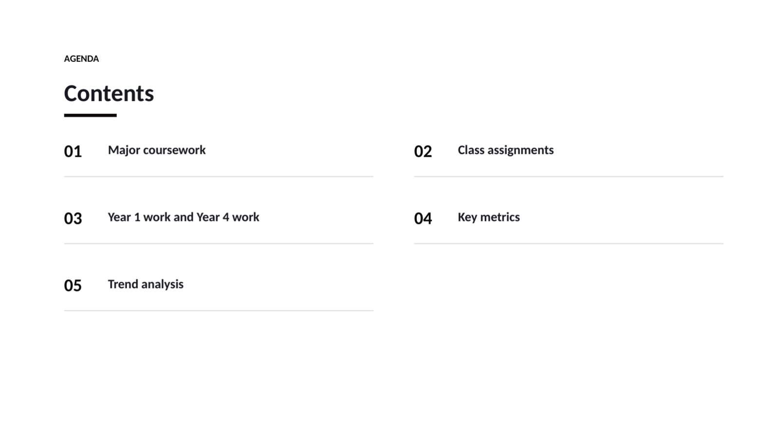 Slide 2 — Student Portfolio Deck