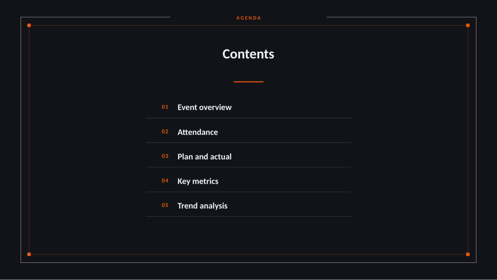 Slide 2 — Event Recap Deck