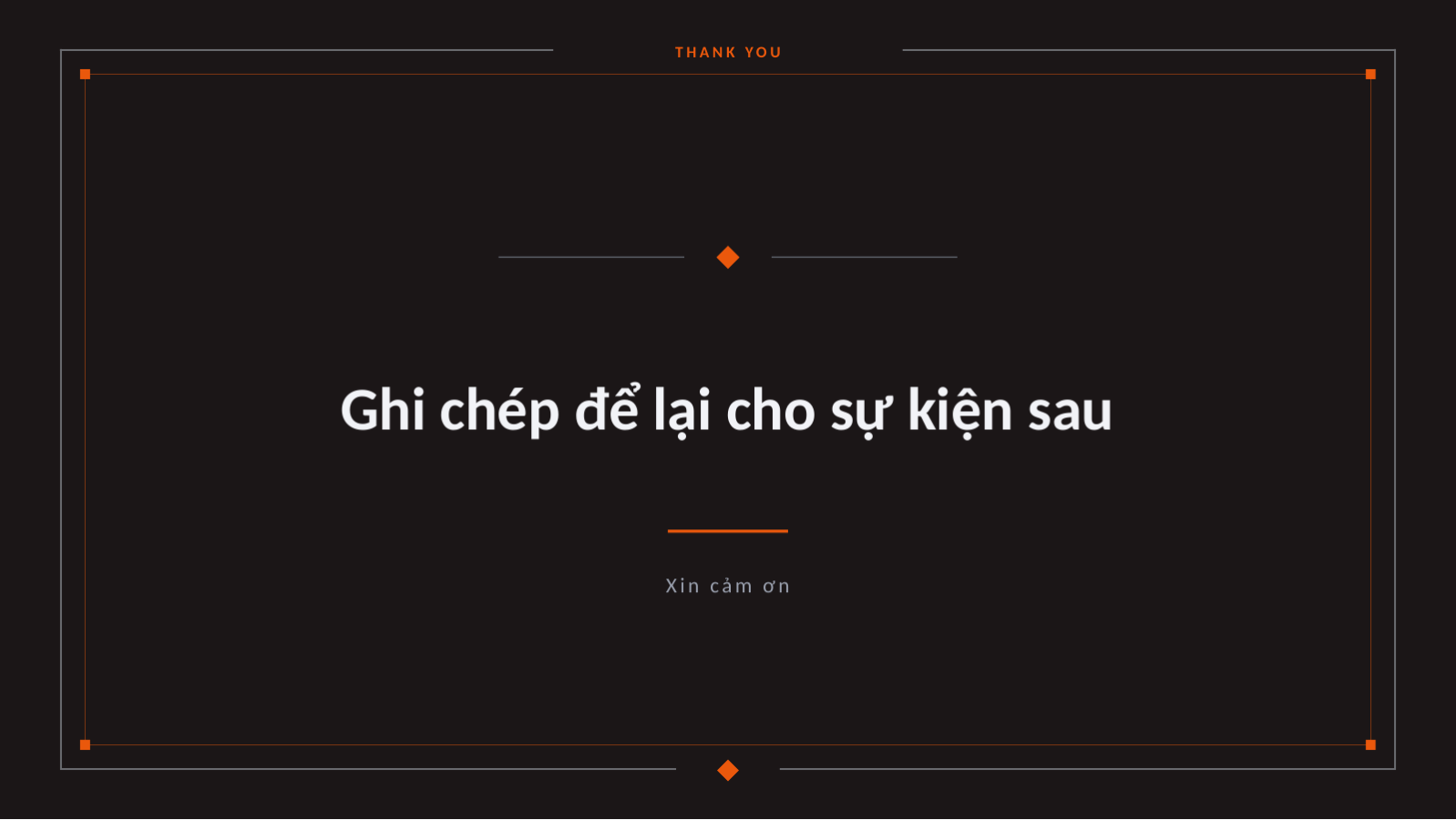Trang chiếu 10 — Báo cáo kết quả sự kiện