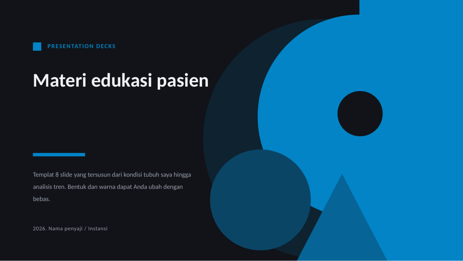 Slide 1 — Materi edukasi pasien
