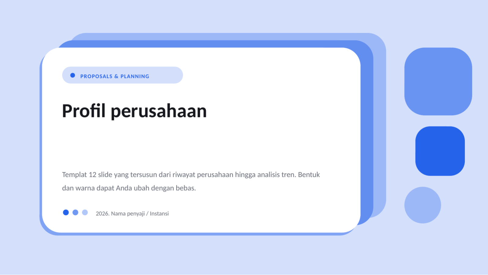 Slide 1 — Profil perusahaan