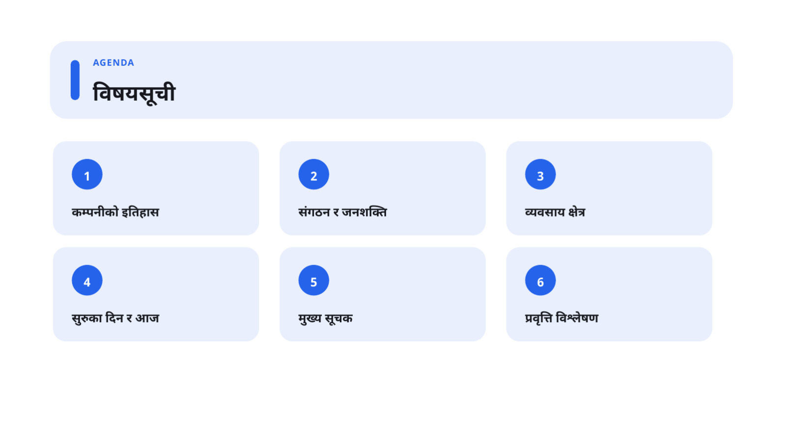 स्लाइड 2 — कम्पनी प्रोफाइल