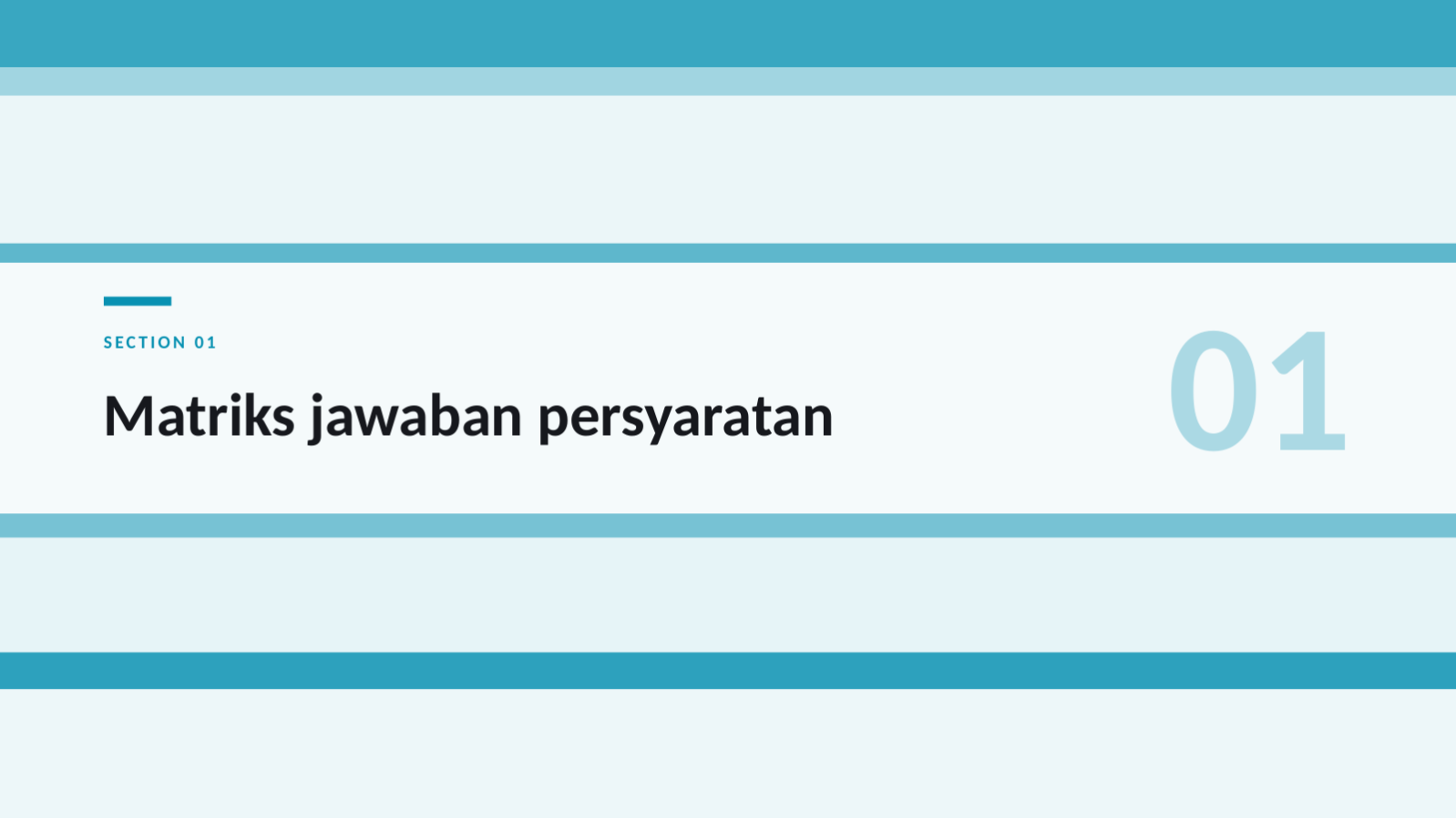 Slide 3 — Proposal tanggapan RFP