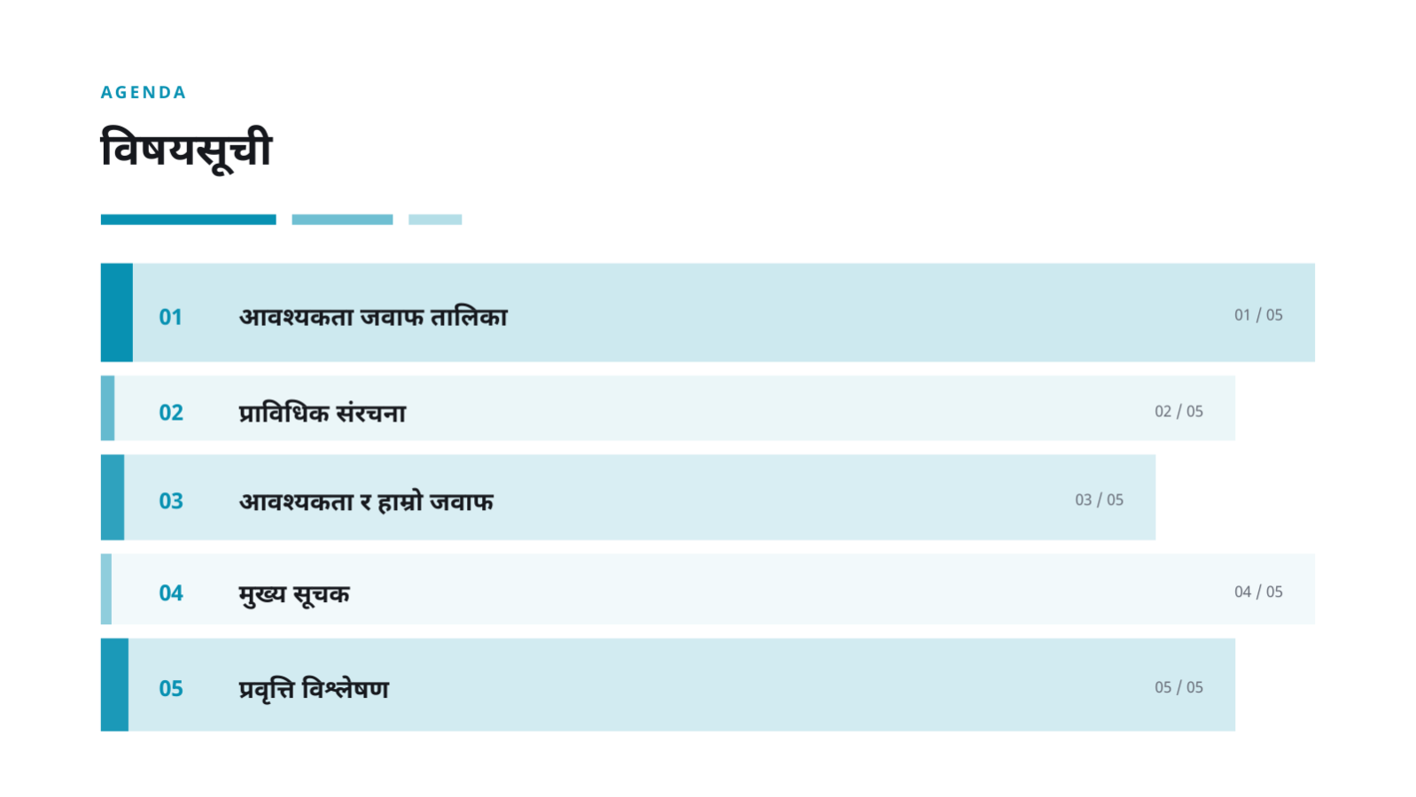 स्लाइड 2 — RFP जवाफ प्रस्ताव