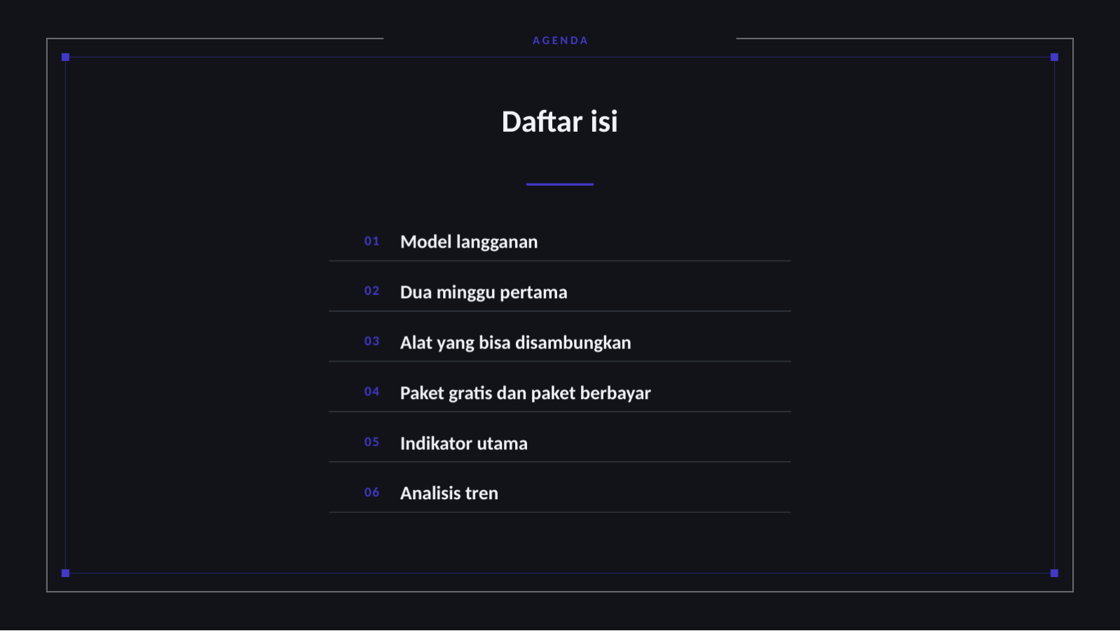 Slide 2 — Perkenalan layanan SaaS