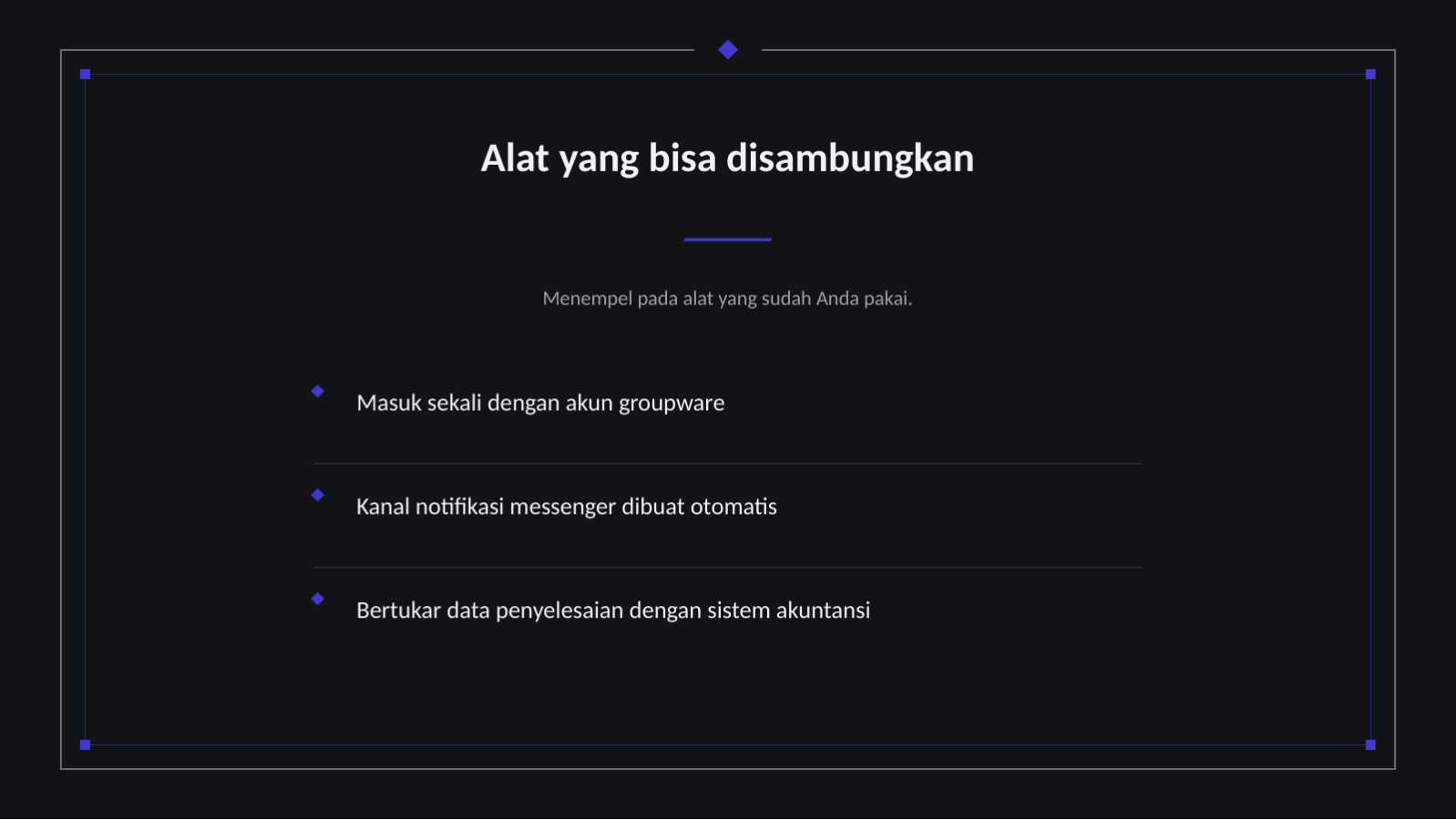 Slide 8 — Perkenalan layanan SaaS