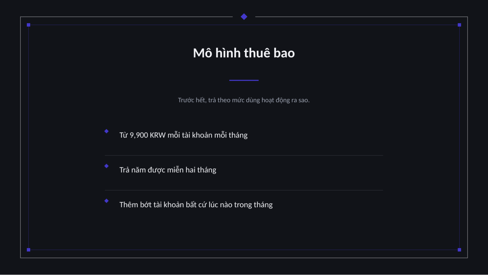 Trang chiếu 4 — Giới thiệu dịch vụ SaaS
