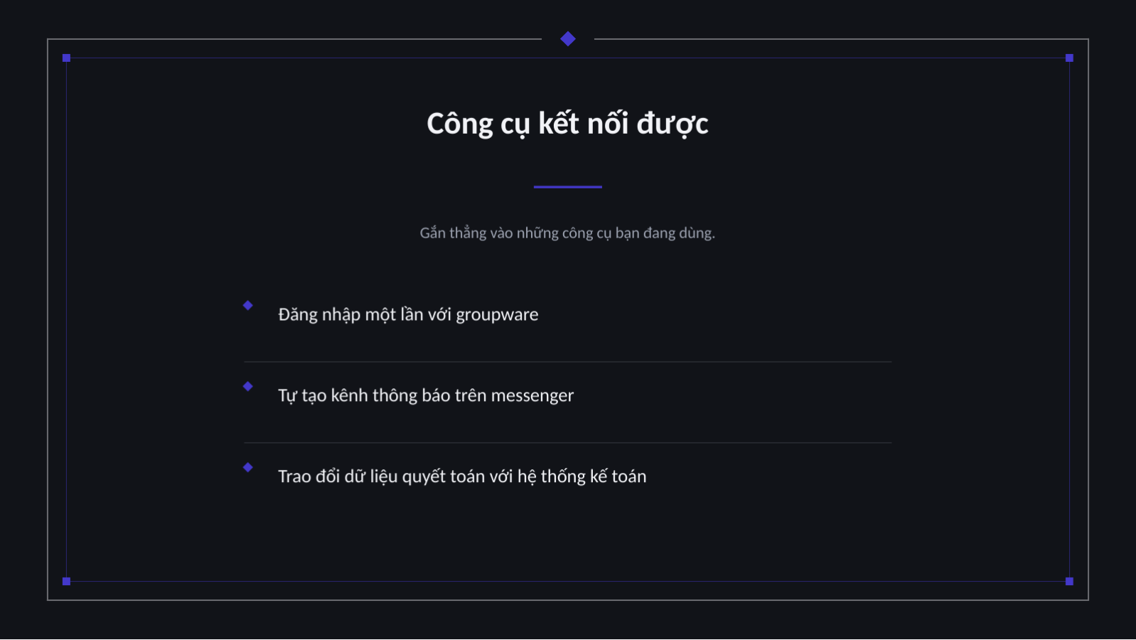 Trang chiếu 8 — Giới thiệu dịch vụ SaaS