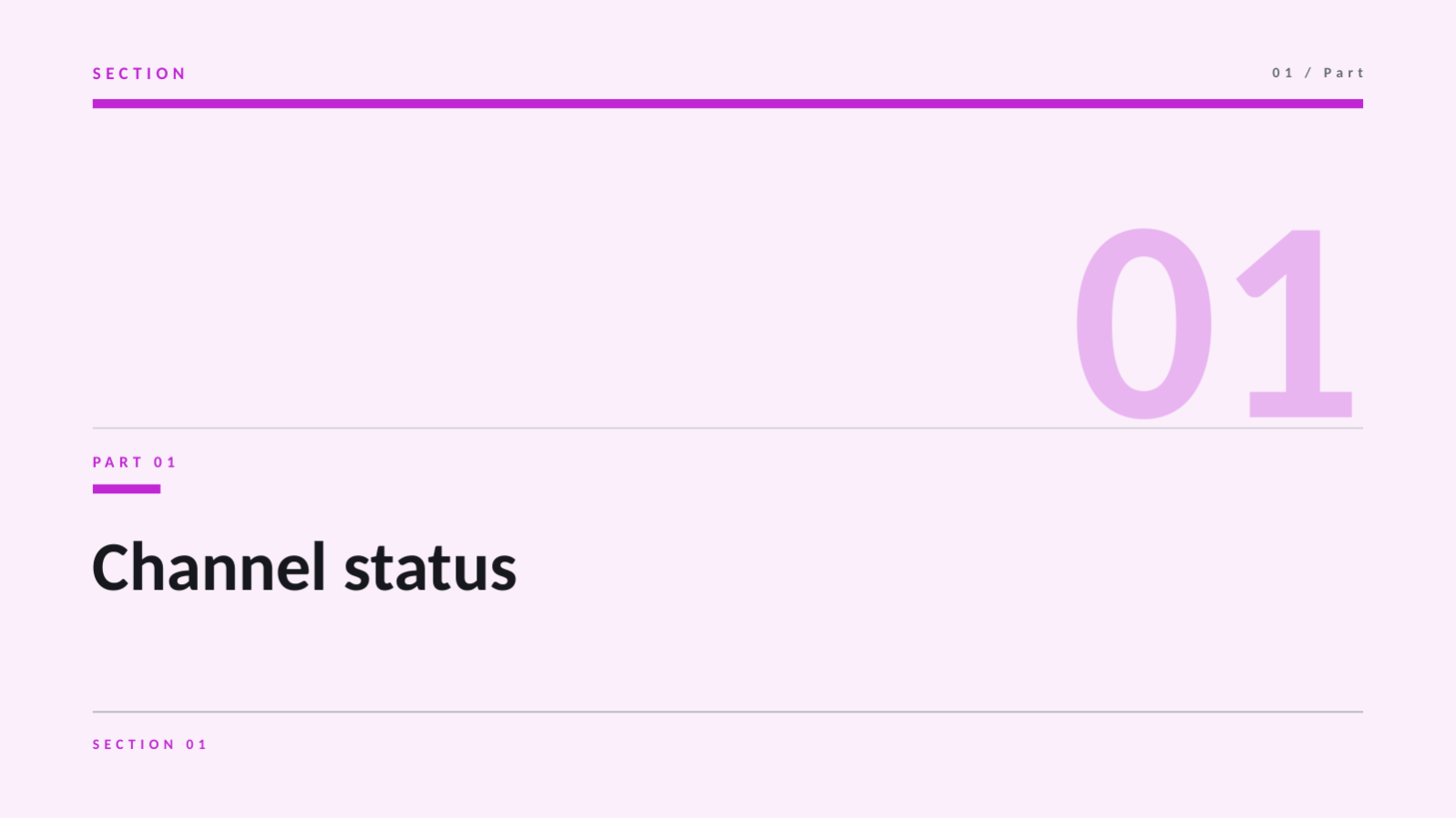 Slide 3 — Social Media Report