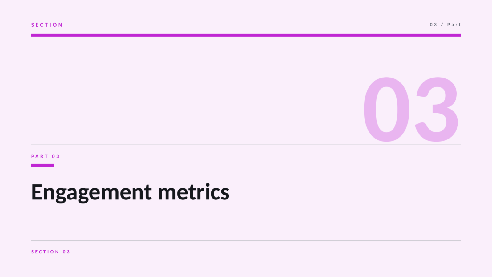 Slide 7 — Social Media Report