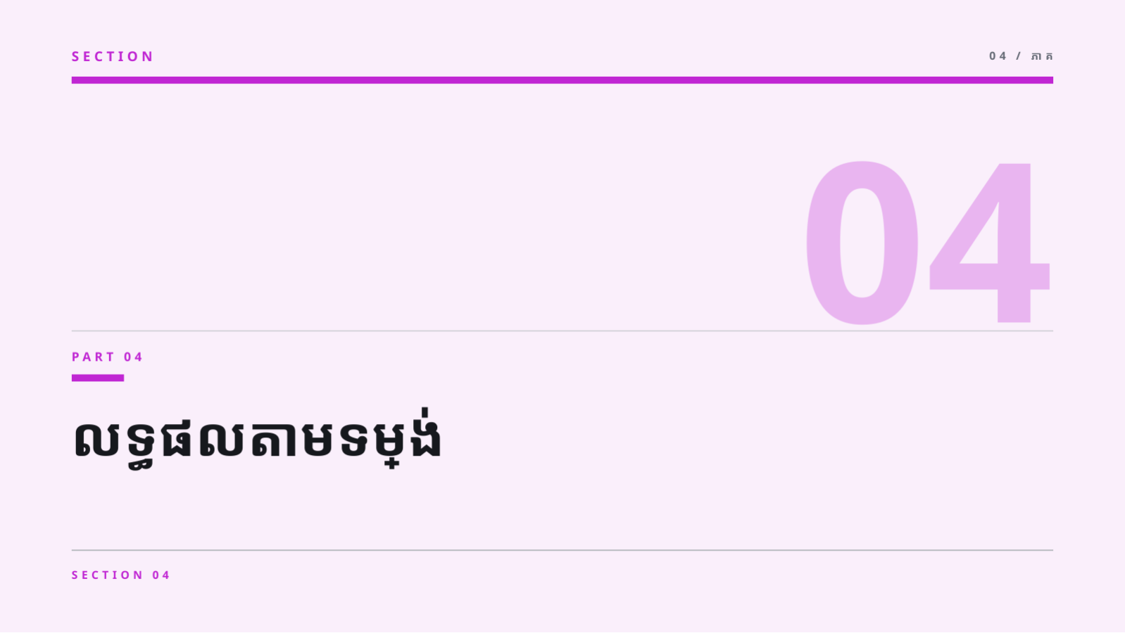 ស្លាយ 9 — របាយការណ៍លទ្ធផល បណ្តាញសង្គម