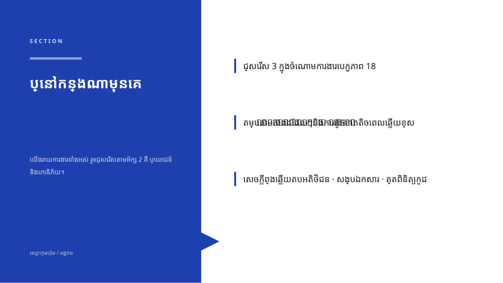 ស្លាយ 4 — សំណើដាក់ឲ្យប្រើ AI