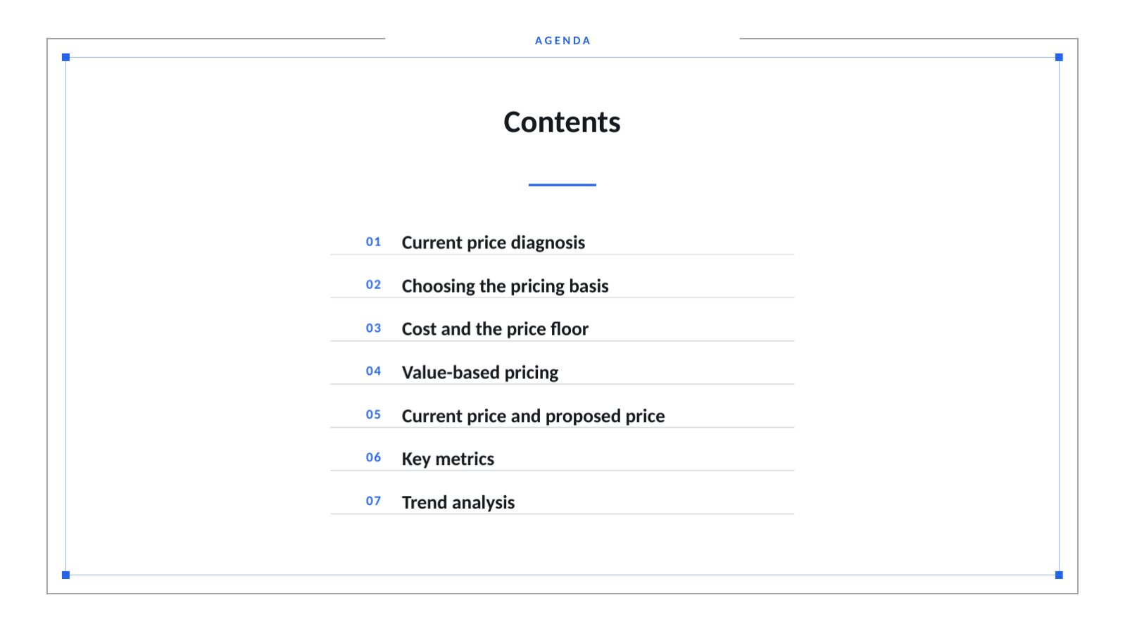Slide 2 — Pricing Strategy Proposal