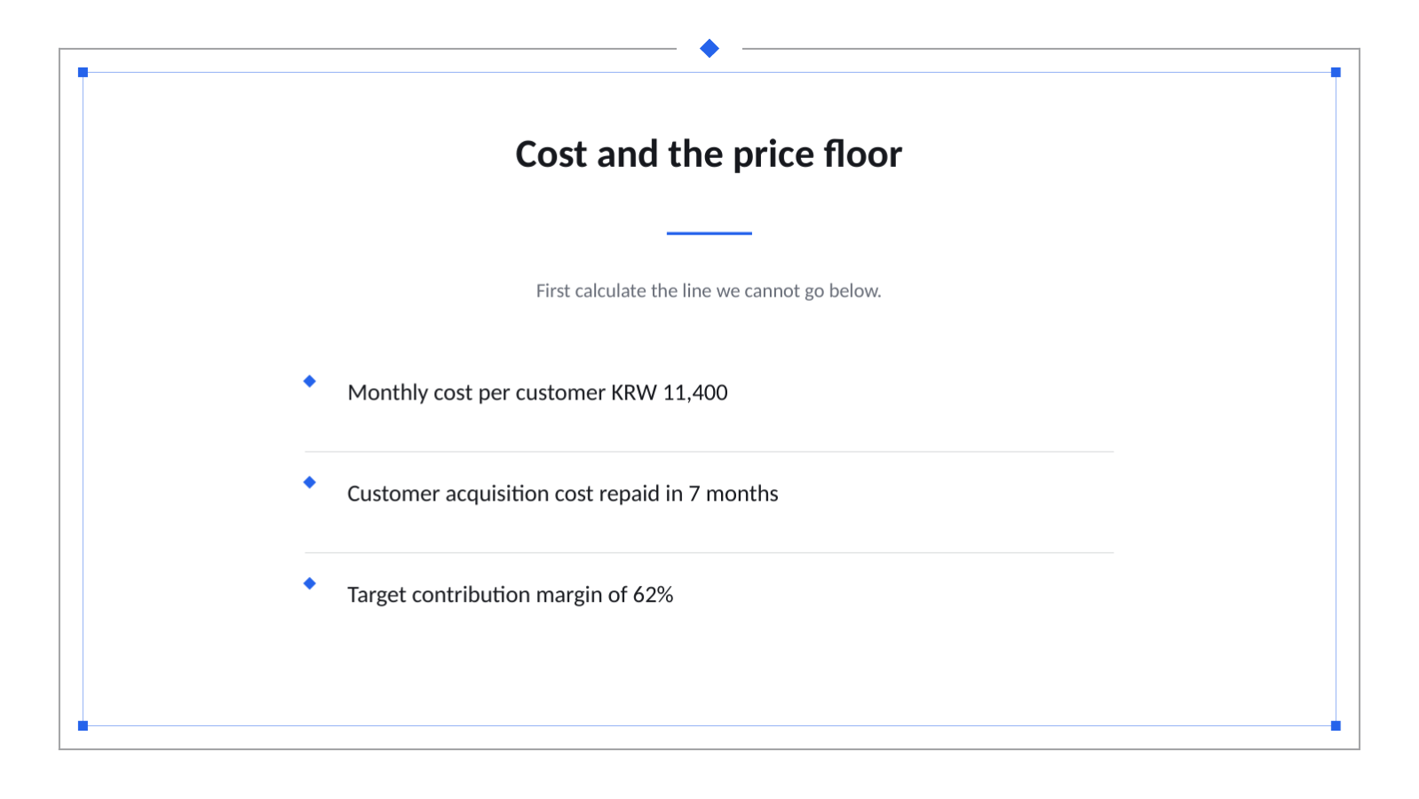 Slide 8 — Pricing Strategy Proposal