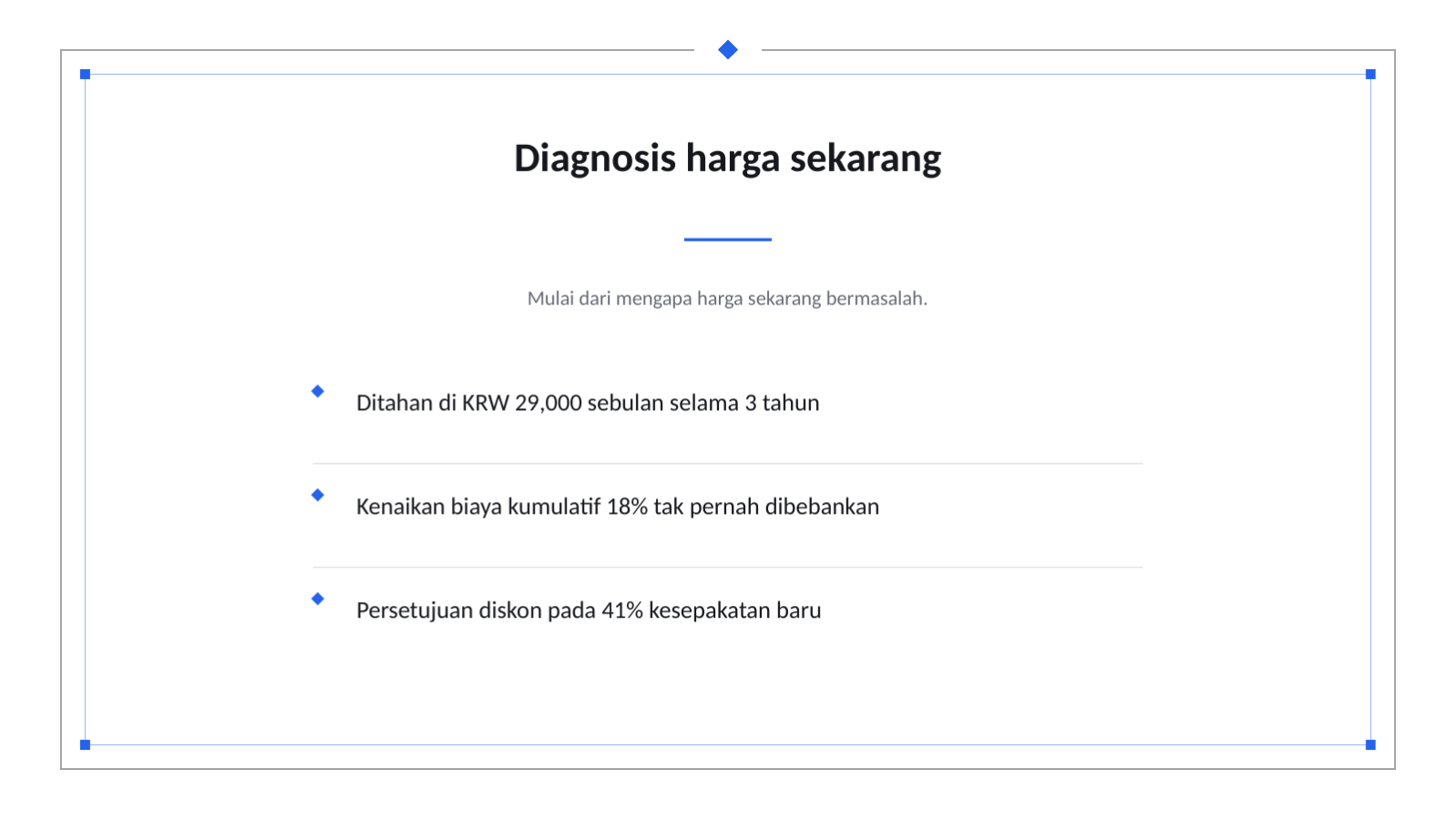 Slide 4 — Proposal kebijakan harga