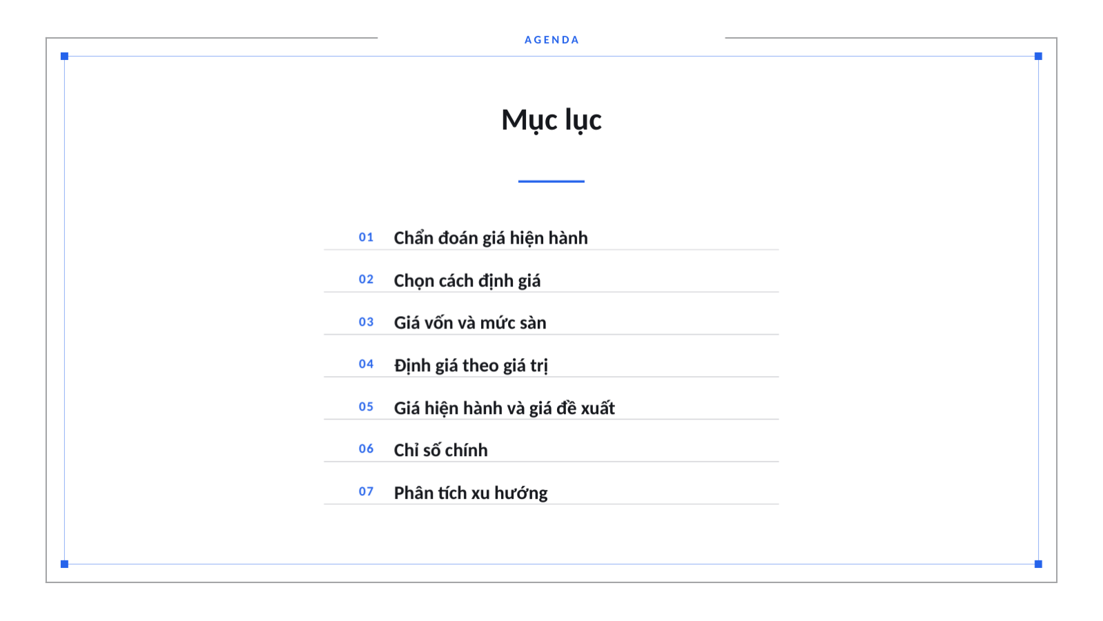 Trang chiếu 2 — Đề xuất chính sách giá