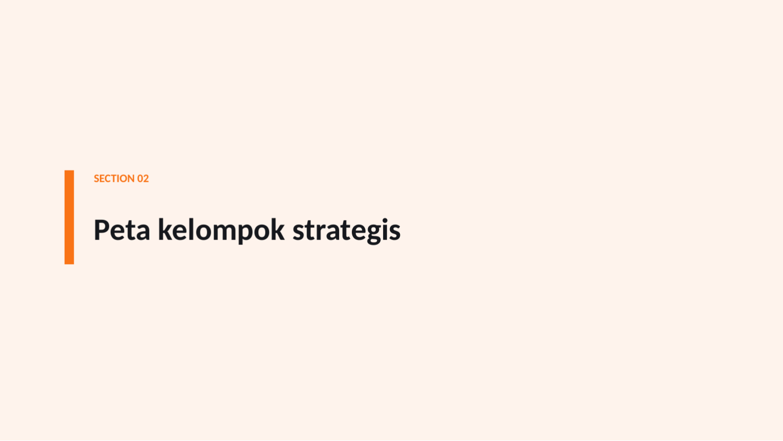 Slide 5 — Analisis peta persaingan