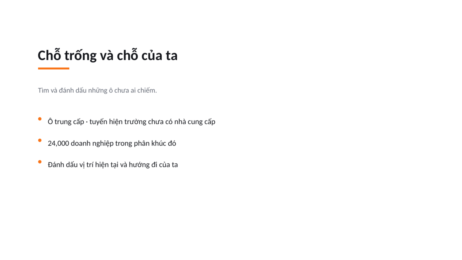 Trang chiếu 10 — Phân tích cục diện cạnh tranh