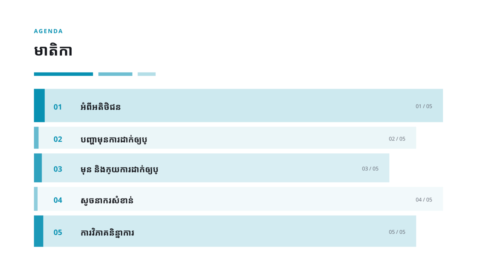 ស្លាយ 2 — បទបង្ហាញ ករណីជោគជ័យអតិថិជន