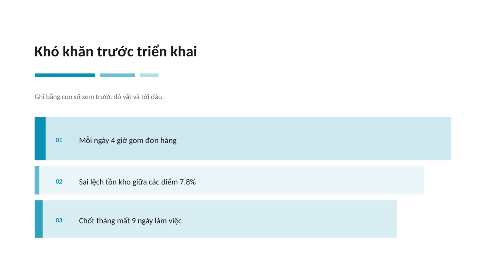 Trang chiếu 6 — Trình bày câu chuyện khách hàng thành công